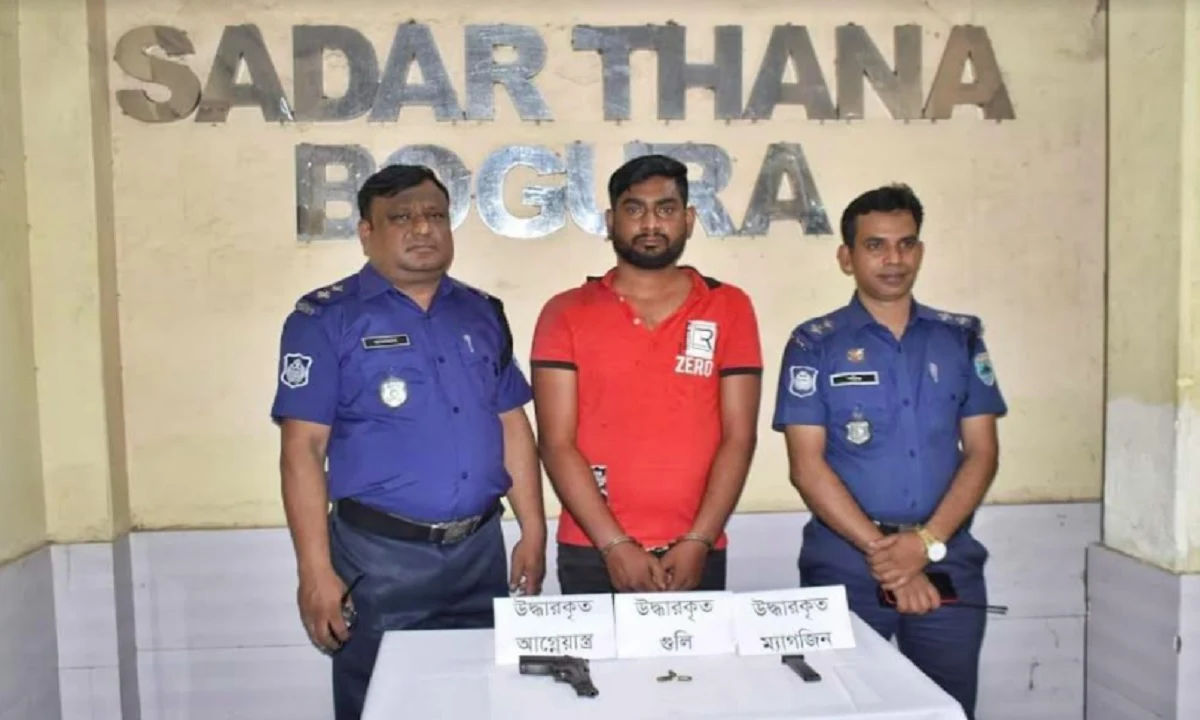 বগুড়ায় শীর্ষ সন্ত্রাসী ব্রাজিল গ্রেফতার